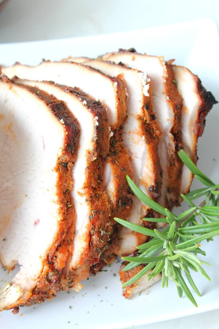 Brined Roasted Turkey Breast Recipe