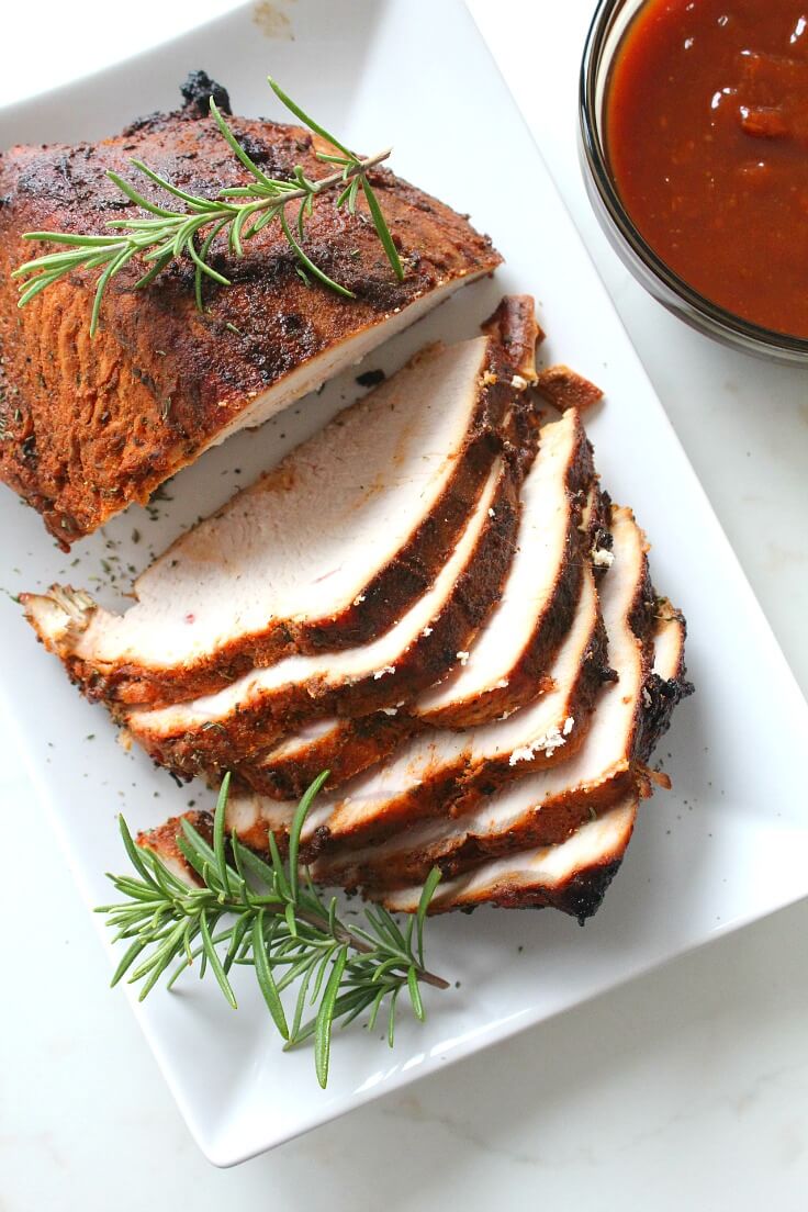 Brined Roasted Turkey Breast