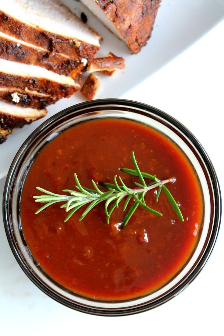 Cranberry Orange Sauce Recipe in a small bowl