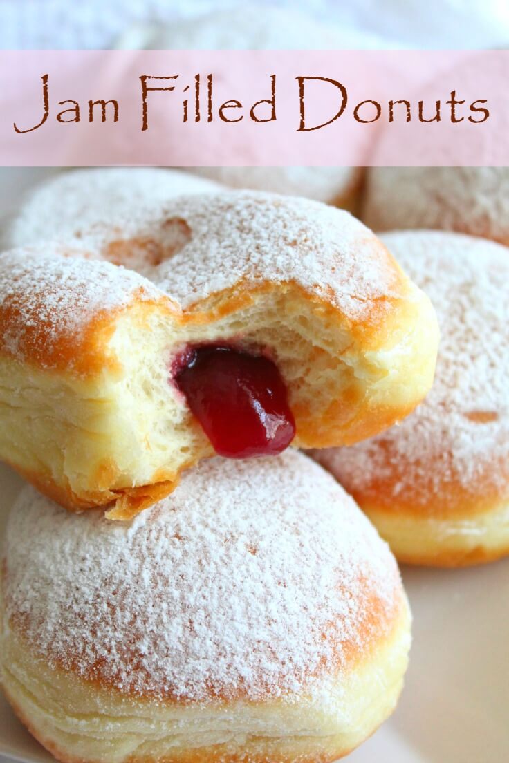 Jam Donuts Recipe