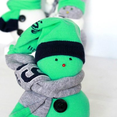 Super Adorable DIY Sock Snowman