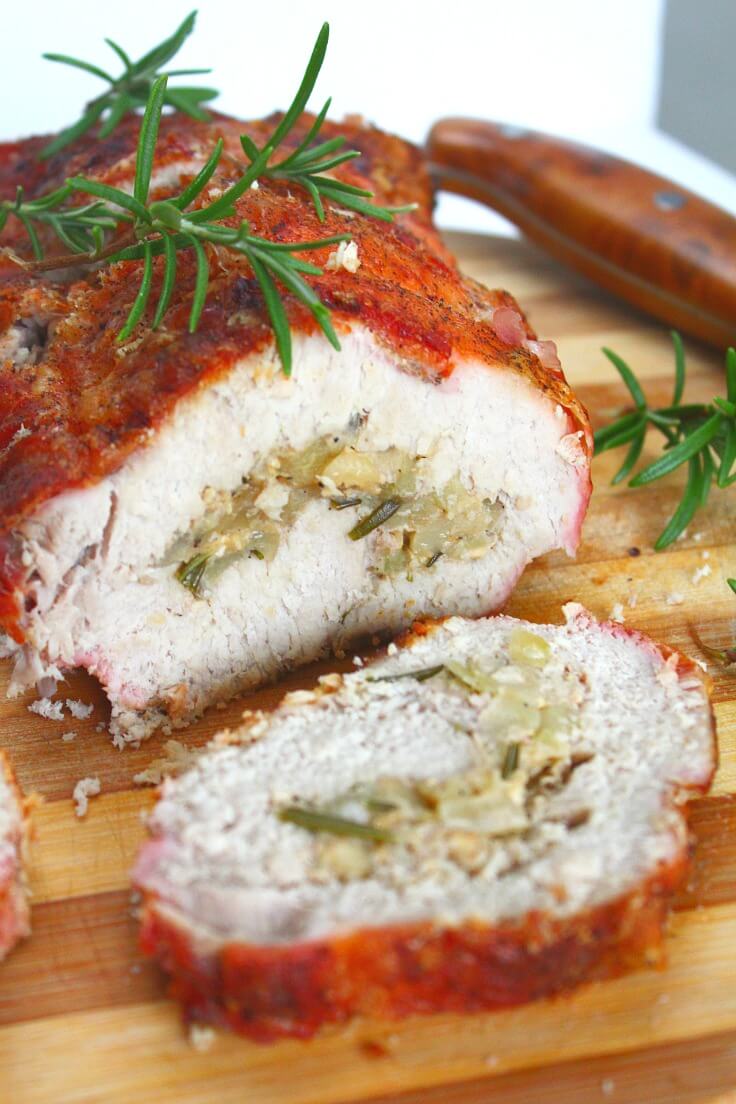 Apple Stuffed Pork Loin Perfect Recipe For Entertaining