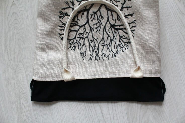 How to Make a Fully Lined Drawstring Bag with Boxed Bottom