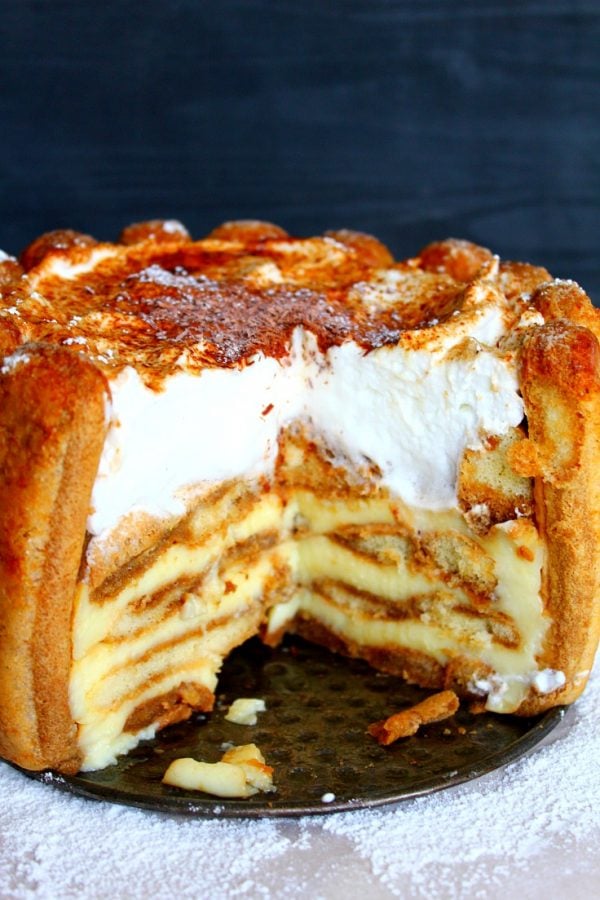 Vanilla Tiramisu With Pudding Mix &amp; Whipped Cream