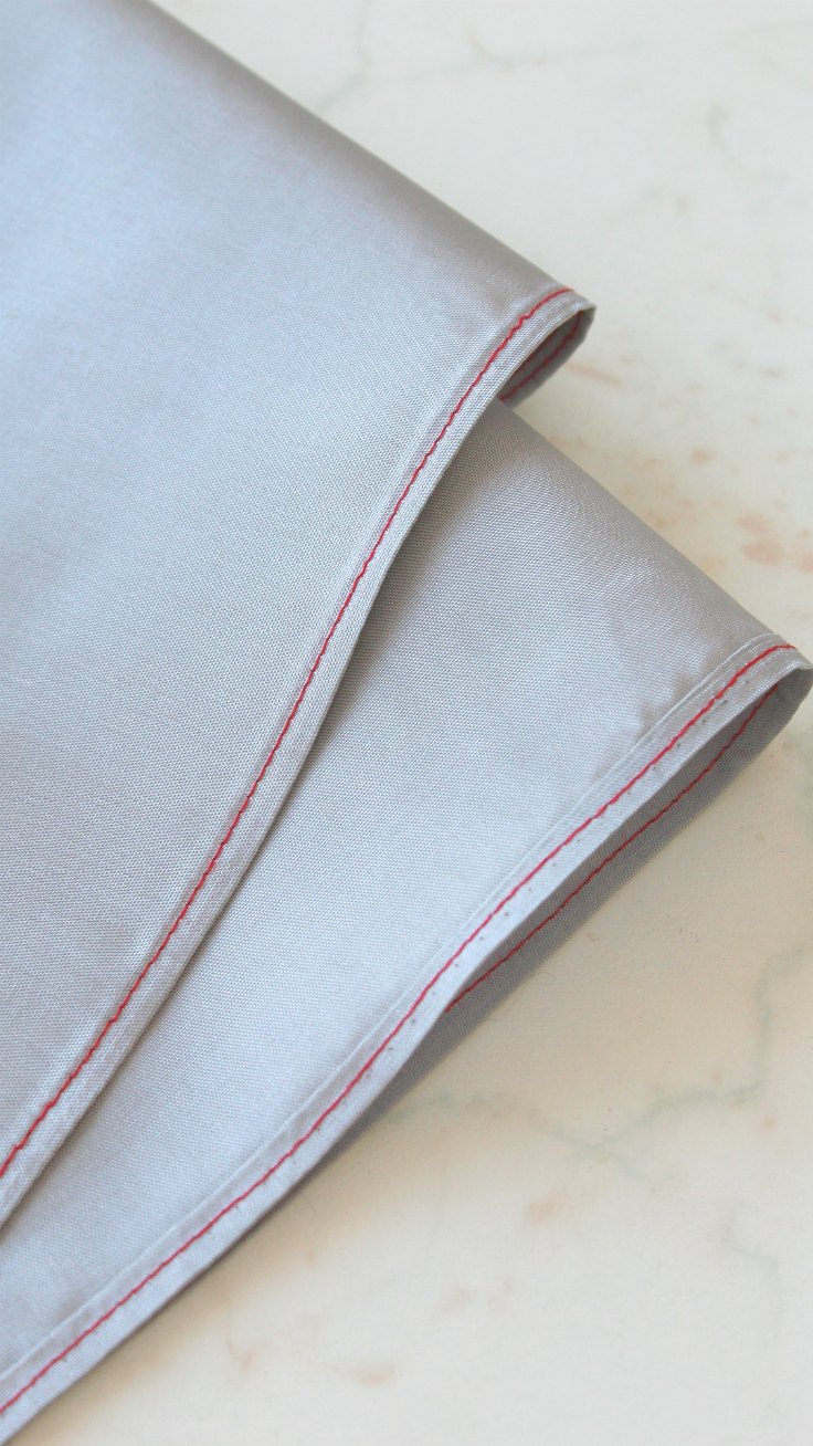 How To Hem Sheer Fabric Without A Rolled Hem Foot