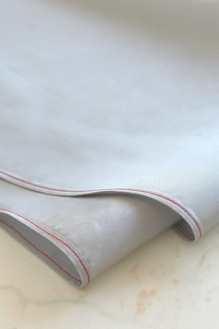 Sewing sheer fabric