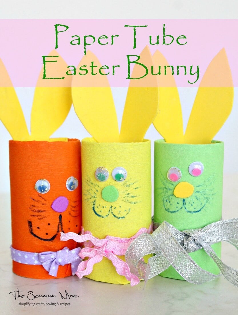 Toilet Paper Tube Bunnies