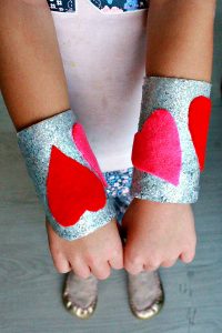 DIY Cuffs Bracelets Kids Craft