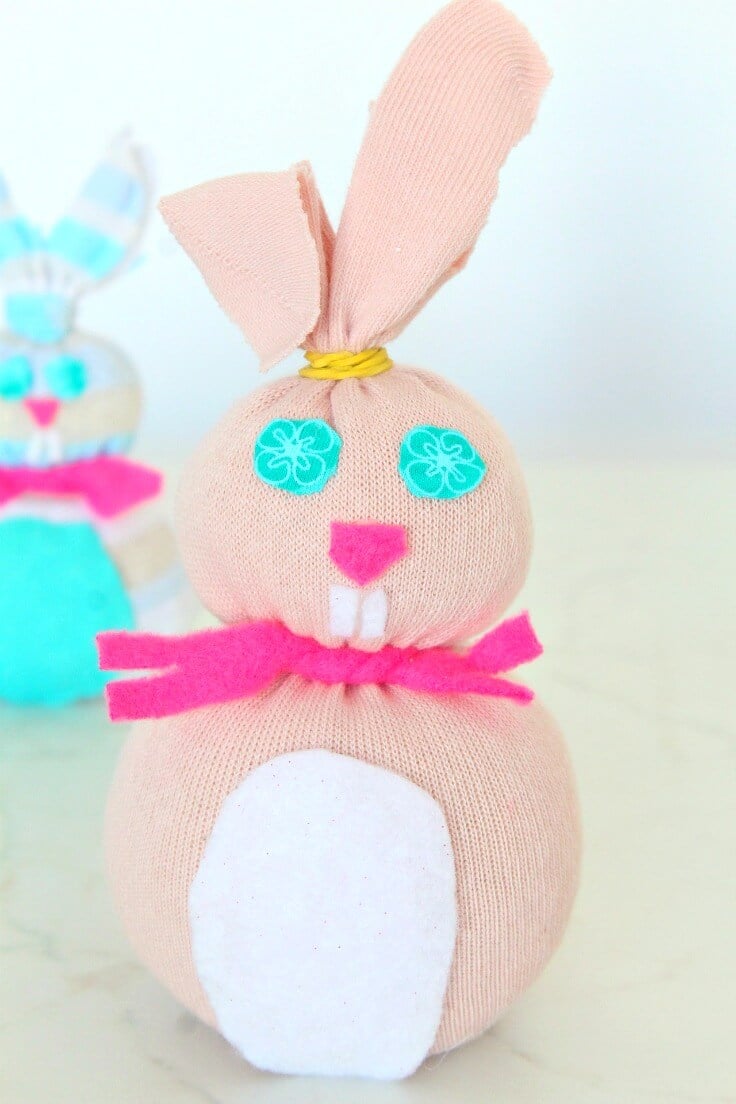 DIY Sock Bunny Craft