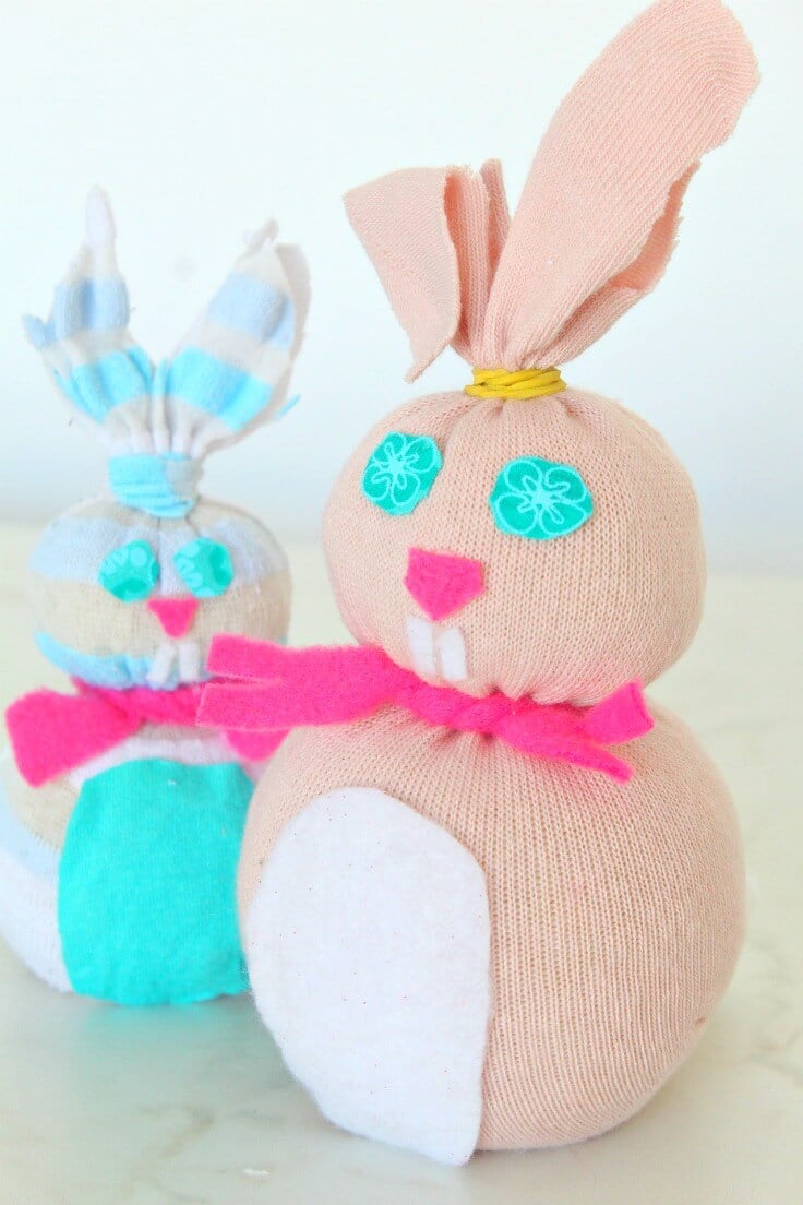 Sock Bunny Craft