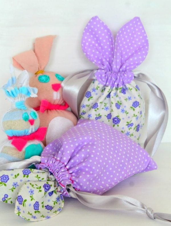 Adorable BUNNY BAG PATTERN For Treats - Easy Peasy Creative Ideas