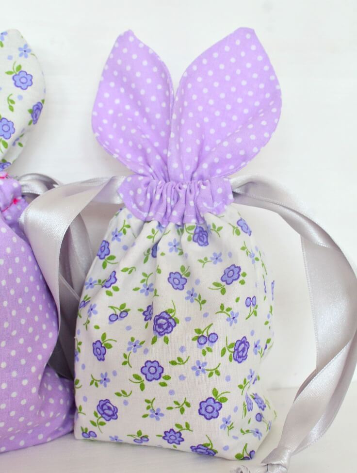 Adorable BUNNY BAG PATTERN For Treats - Easy Peasy Creative Ideas