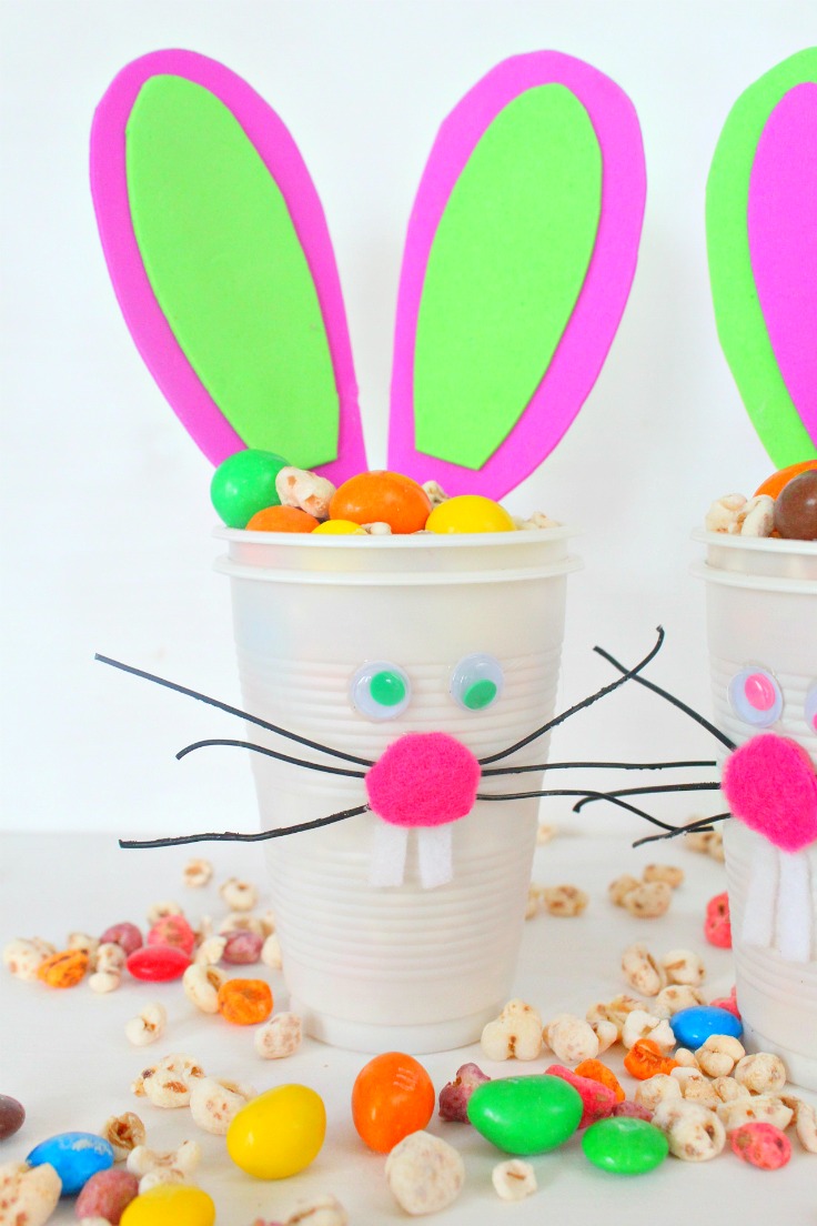 Easter Bunny Cups Tutorial