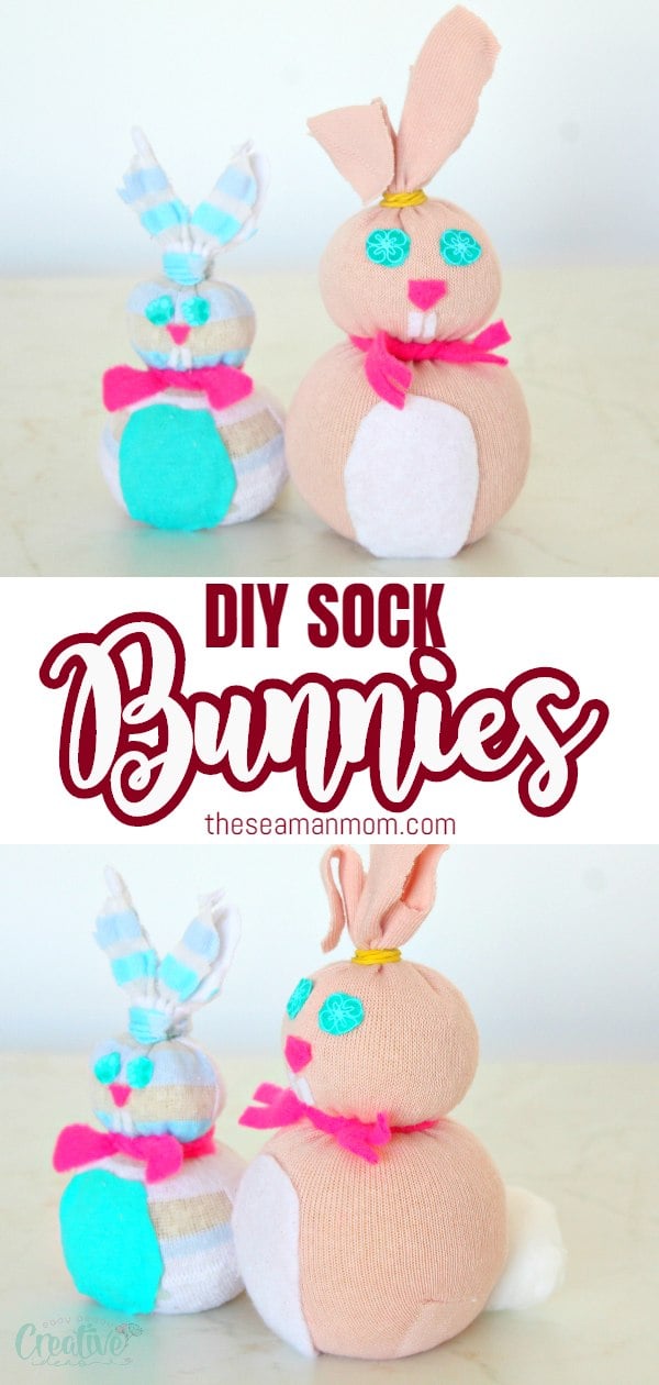 Sock bunny craft