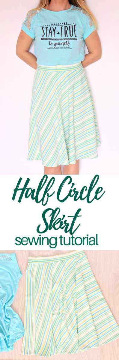 Easy Half Circle Skirt No Zipper