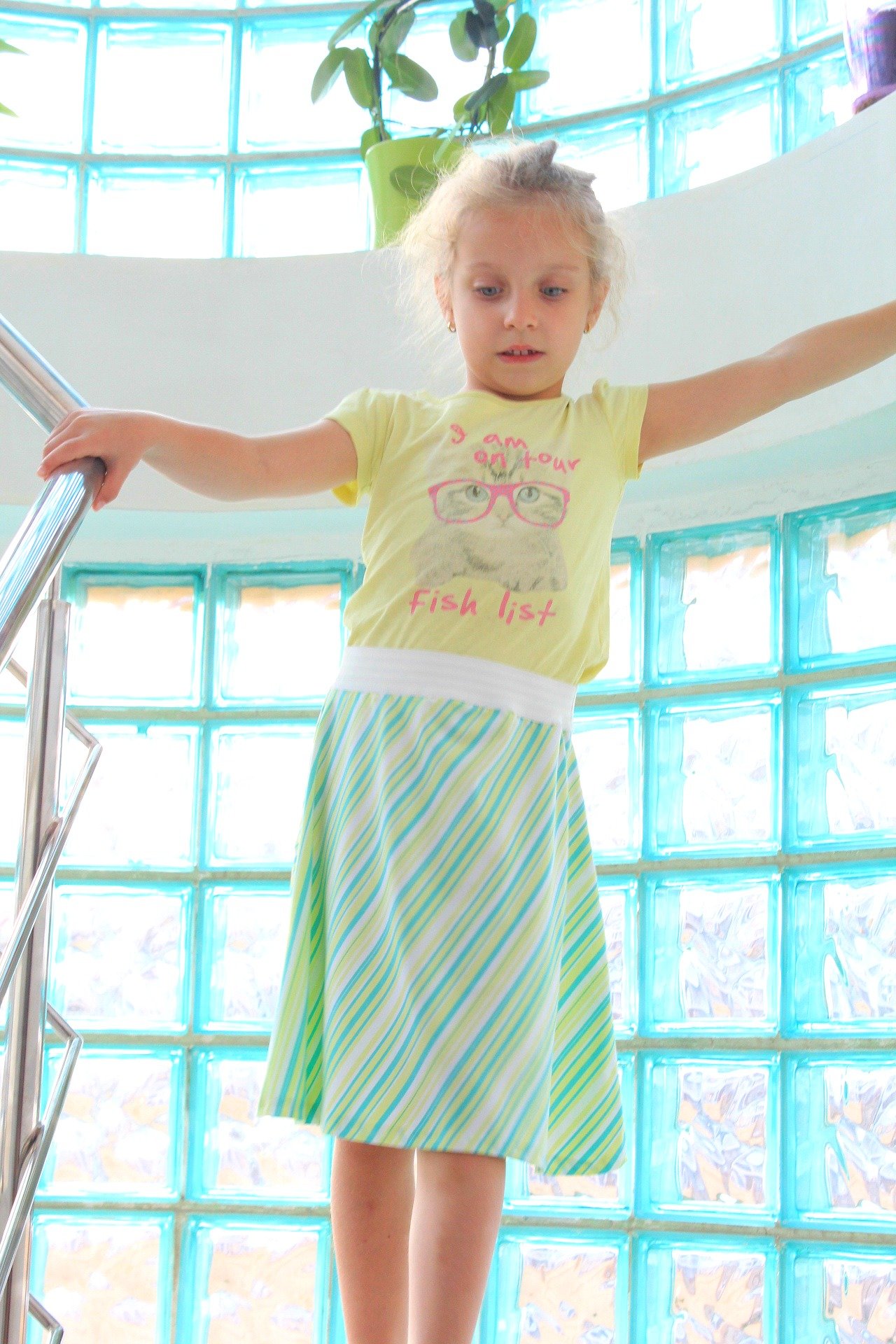 A Line Skirt Pattern For Girls With Elastic Waistband - Easy Peasy Creative  Ideas