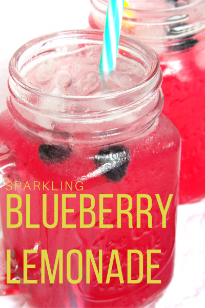 Sparkling Blueberry Lemonade Recipe