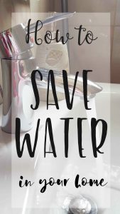 Ways To Save Water In Your Home
