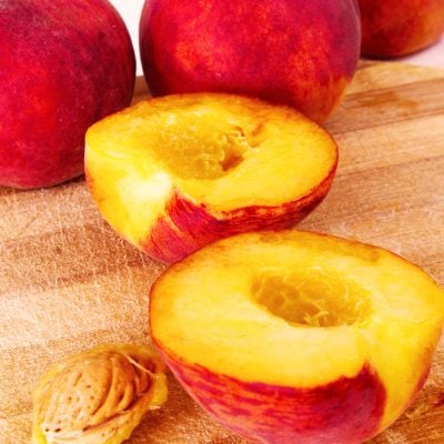 Easy Peasy Way To Pit Peaches
