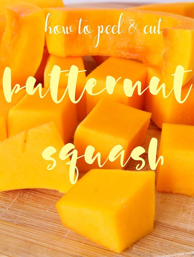 Peel Butternut Squash The Super Easy And Safe Way