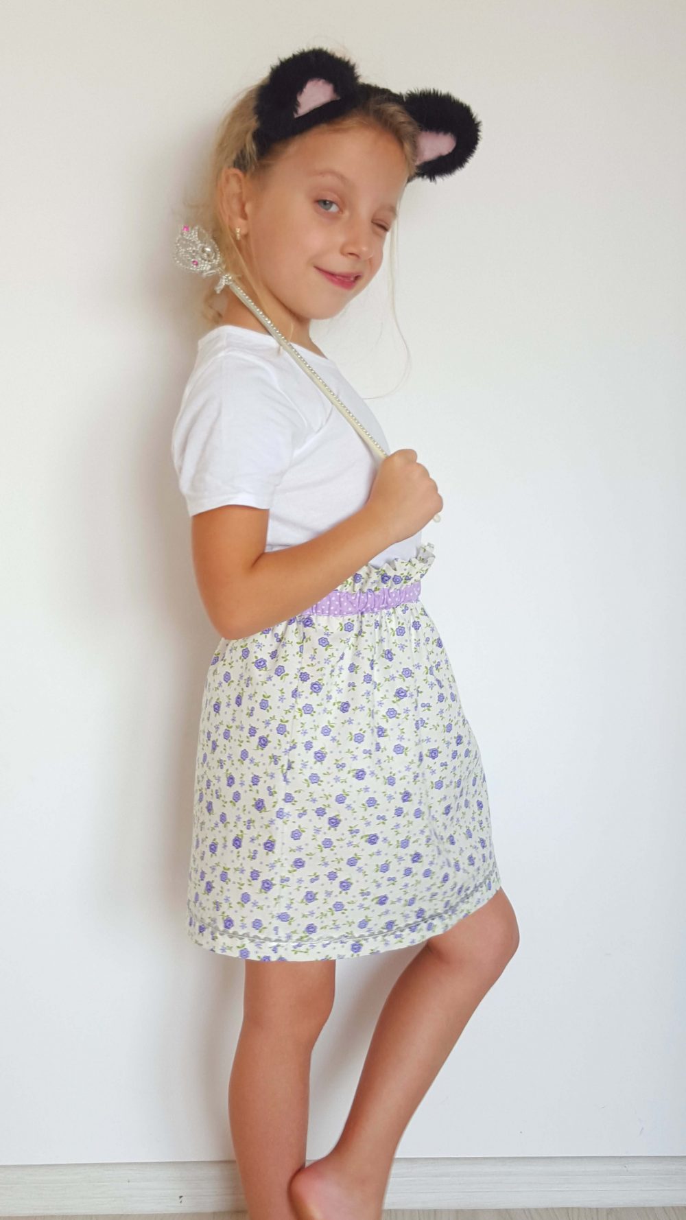 paper bag skirt pattern