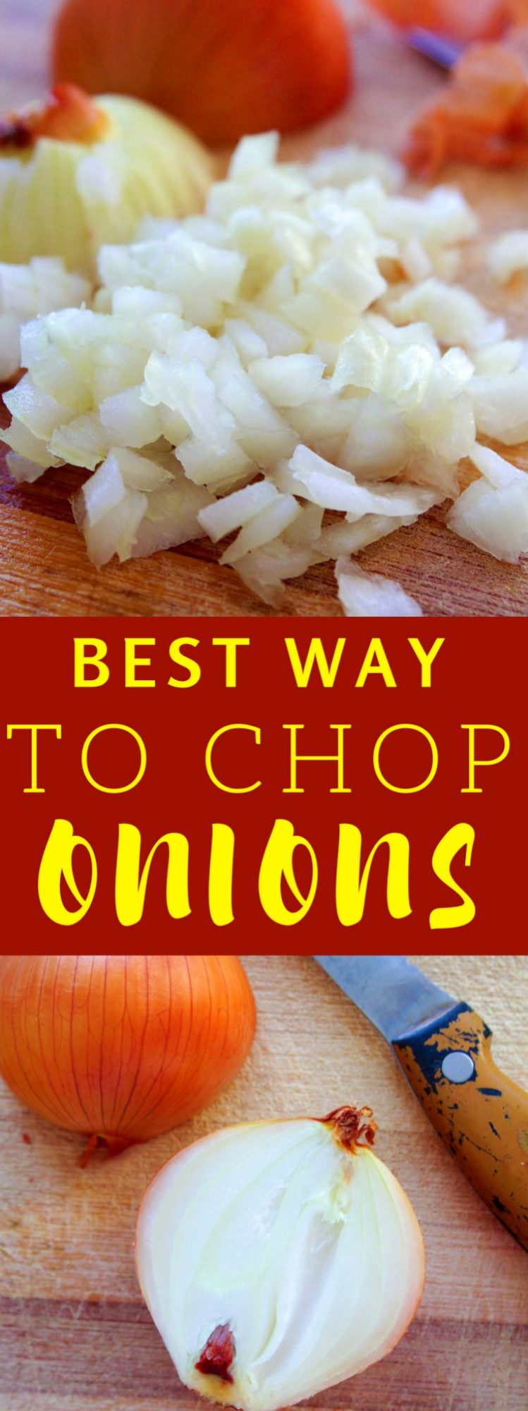 Best Way To Chop An Onion