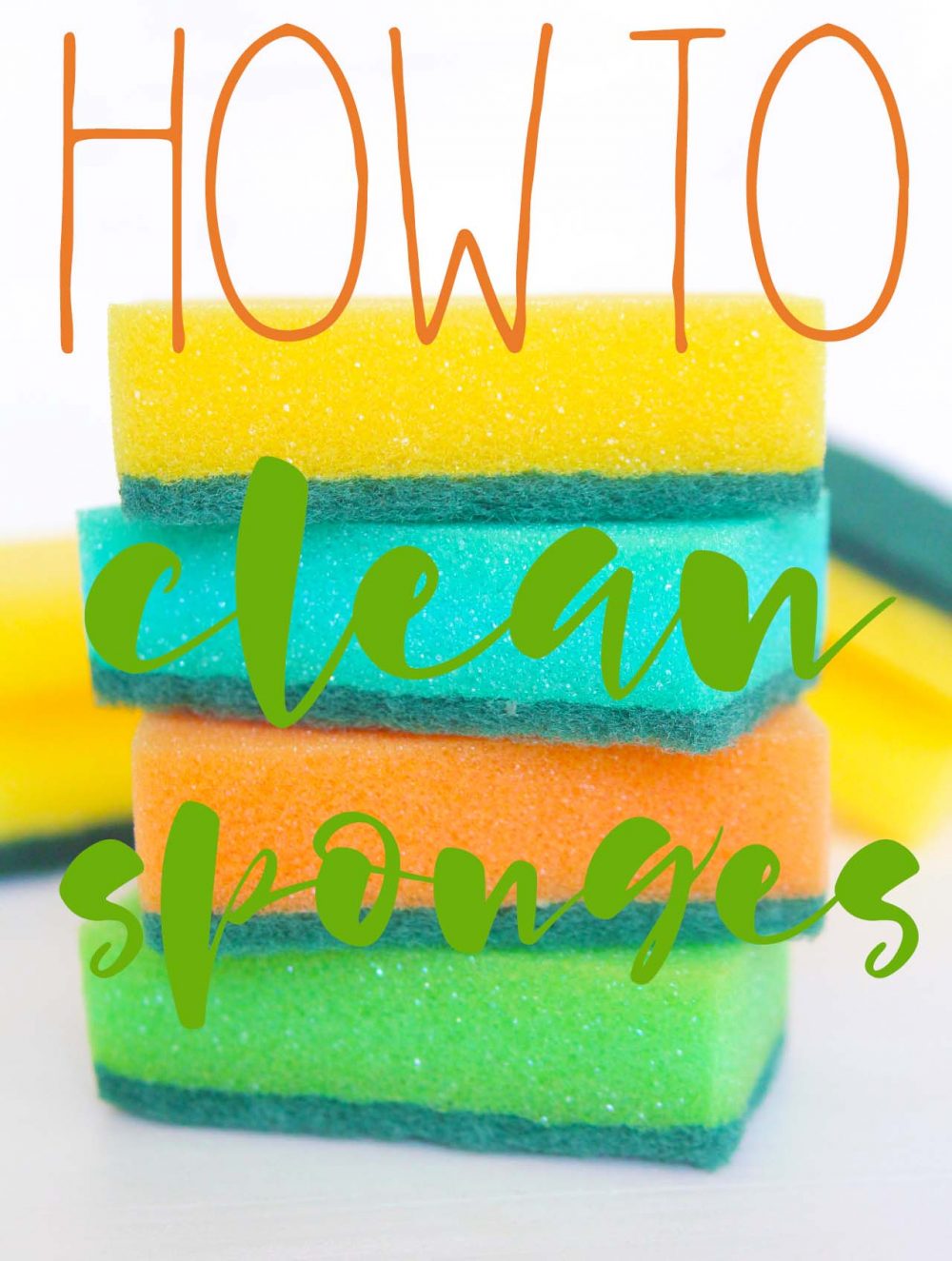 How To Clean A Sponge