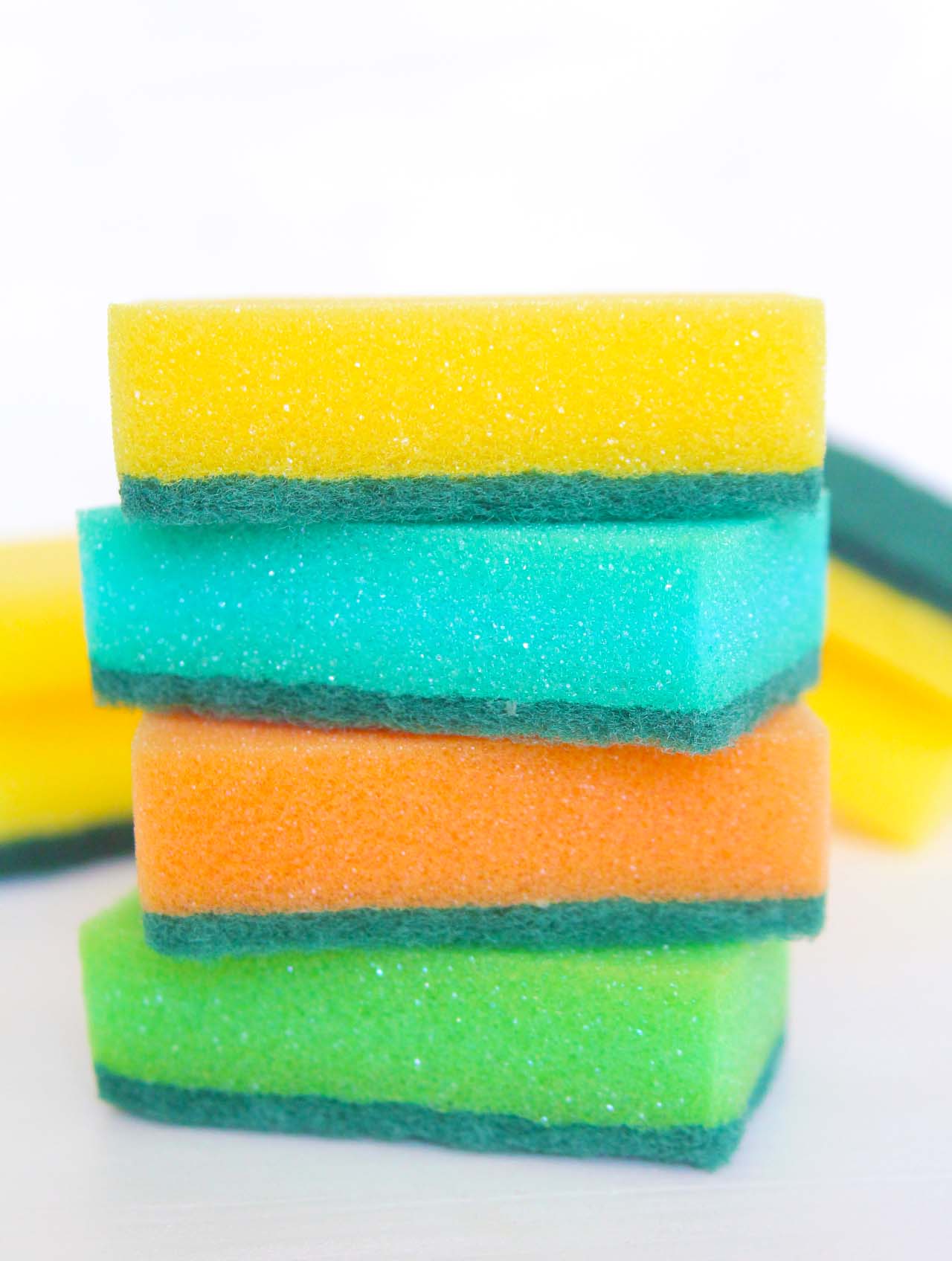 Easy Peasy Way To Clean A Sponge
