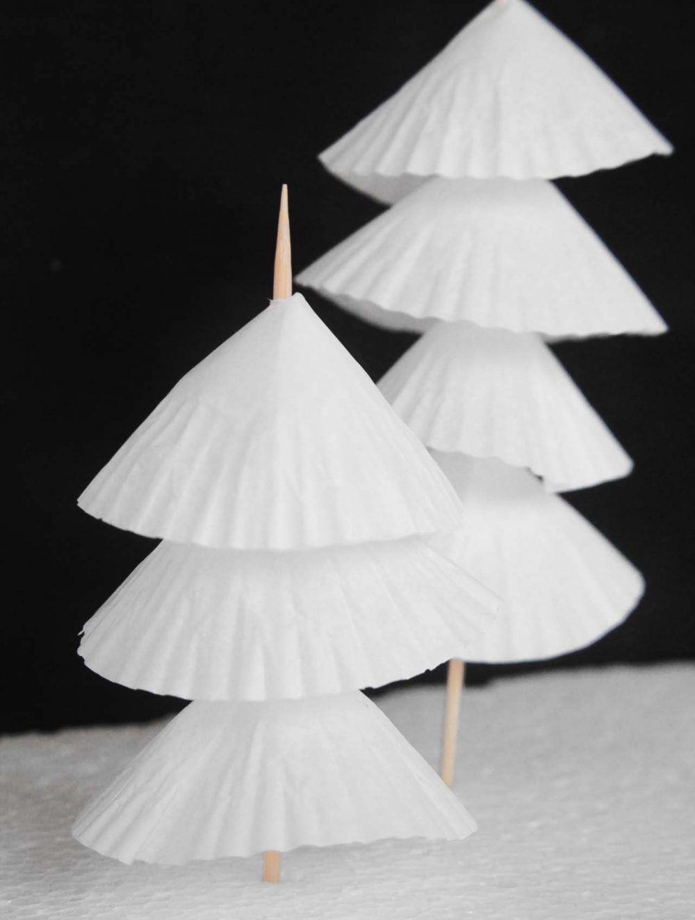 Paper Christmas Tree Decorations