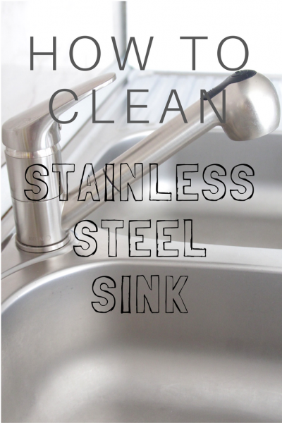 A sparkling clean stainless steel sink