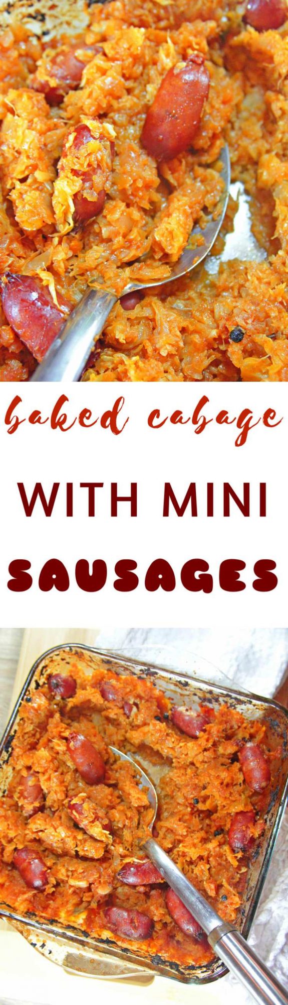 Cabbage And Sausage Casserole