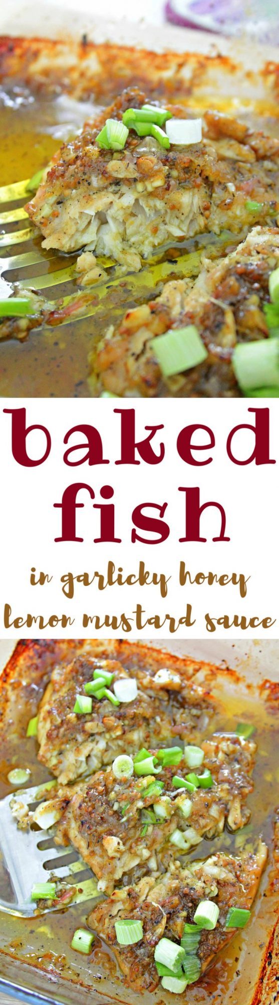 Honey mustard fish