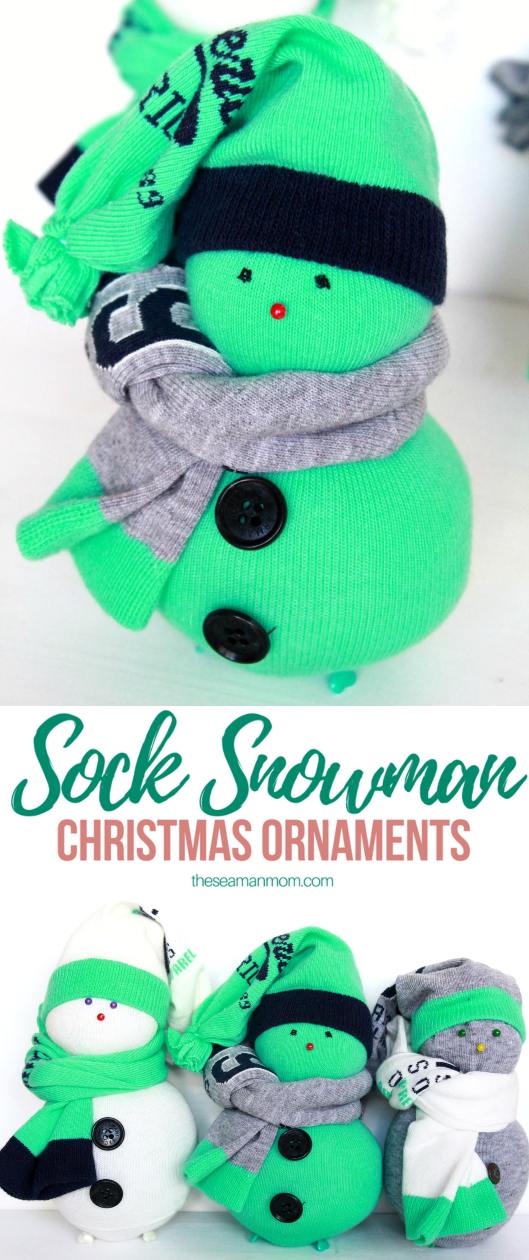 Sock snowman 