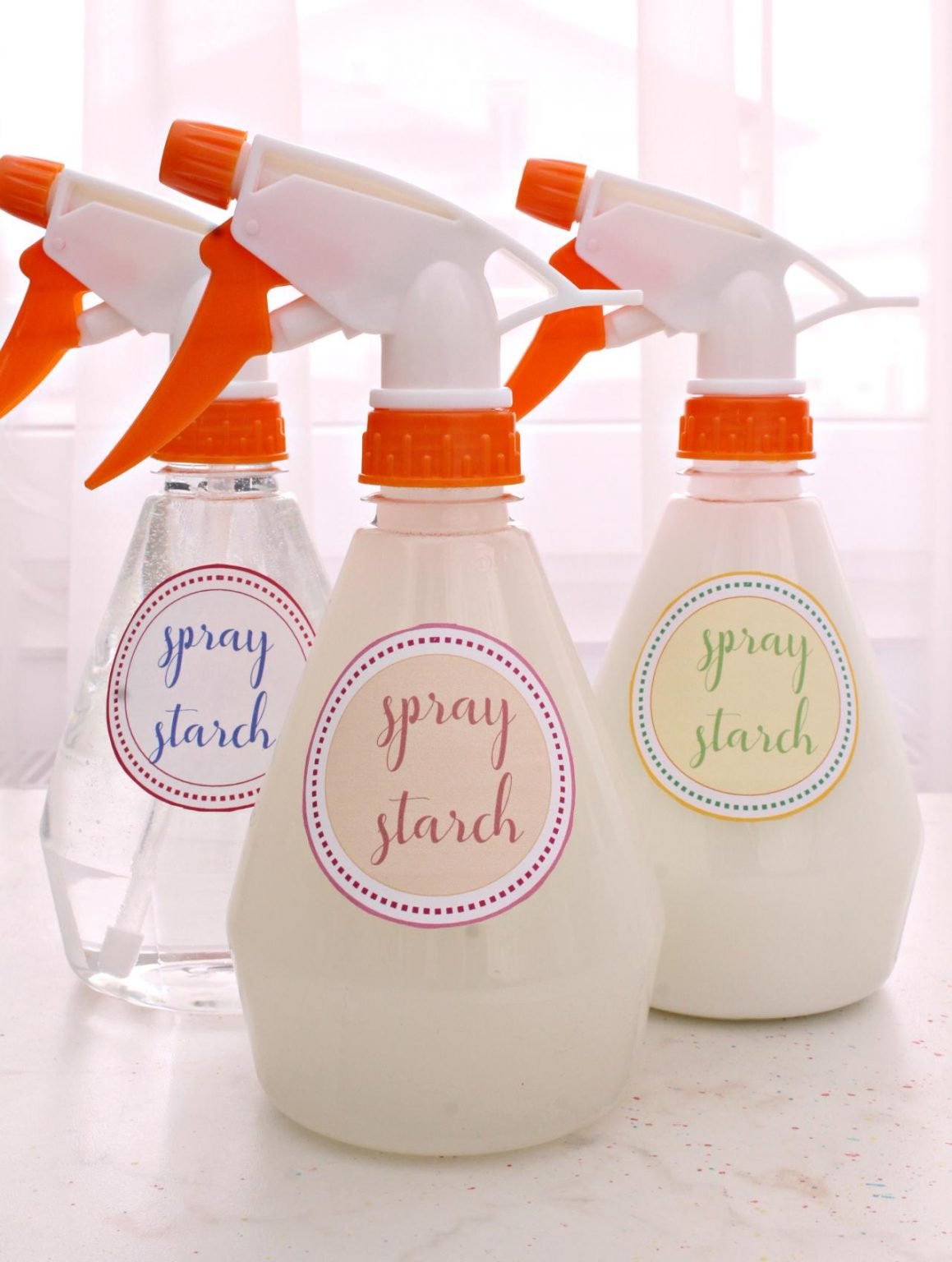 How to Make DIY Spray Starch, 3 Homemade Formulas Easy Peasy Creative