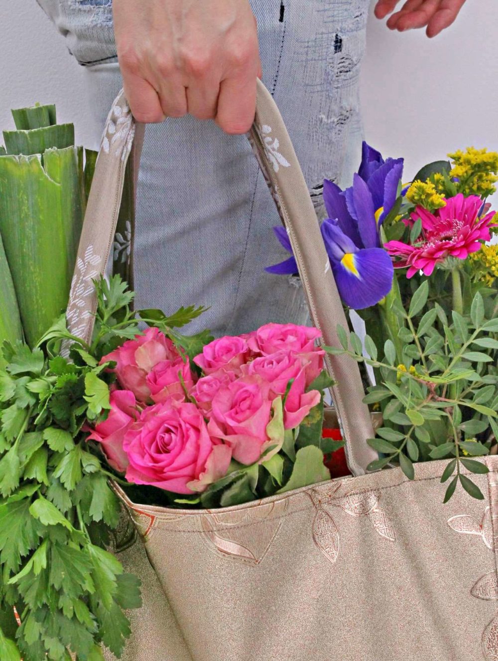 Grocery tote bag pattern