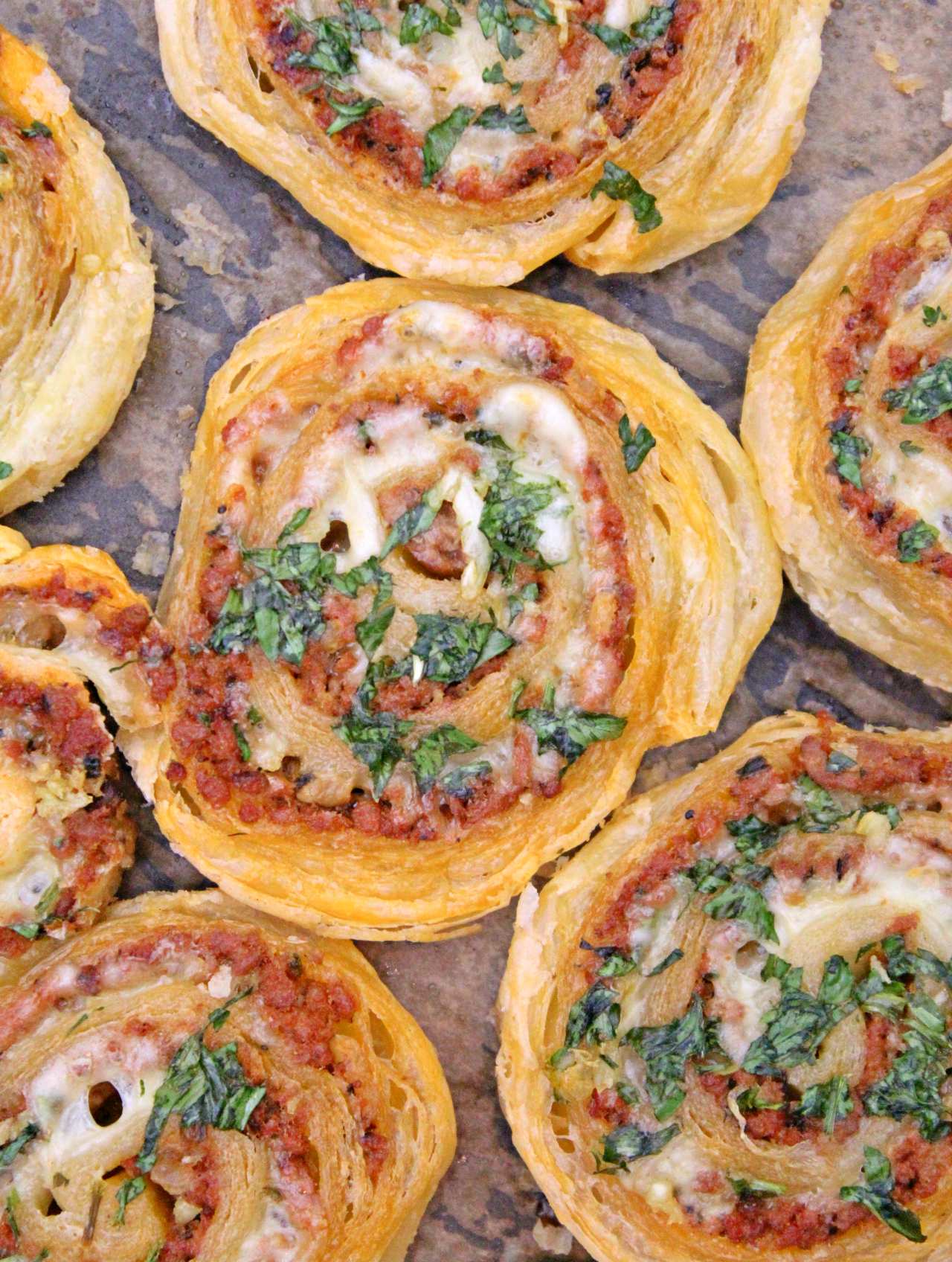 Cheesy Meat Pinwheels With Ground Beef - Easy Peasy Creative Ideas