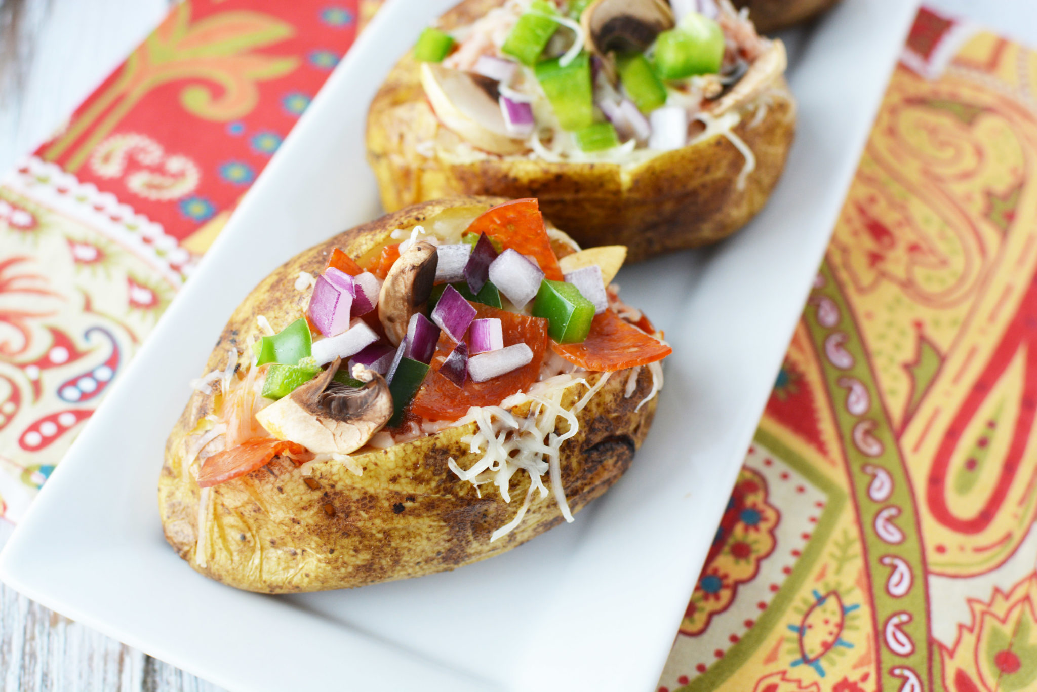 Lip-smacking Pizza Baked Potatoes You Will Just Have To Make