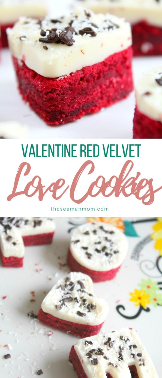 Red velvet cake cookies
