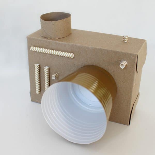 DIY Cardboard Camera Kids Craft - Easy Peasy Creative Ideas