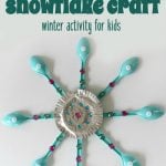 Snowflake crafts for kids