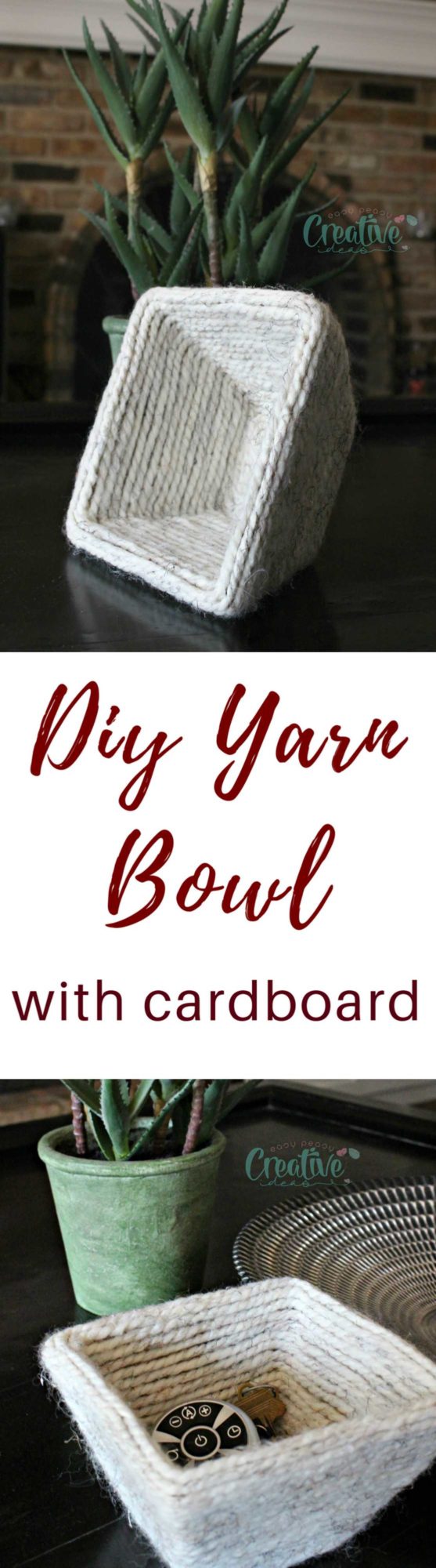 DIY yarn bowl