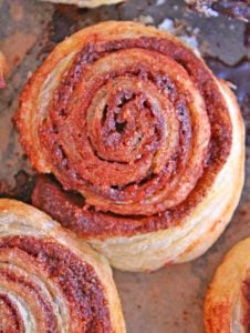 puff pastry cinnamon pinwheels