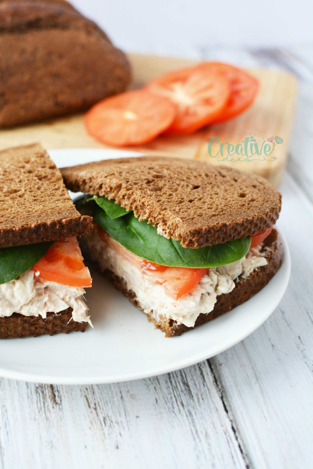 the best tuna spread recipe with simple but delicious ingredients like cream cheese, onion, mayonnaise and hot sauce!