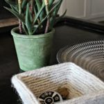 cute DIY yarn bowl using just a handful of simple materials you probably have on hand!