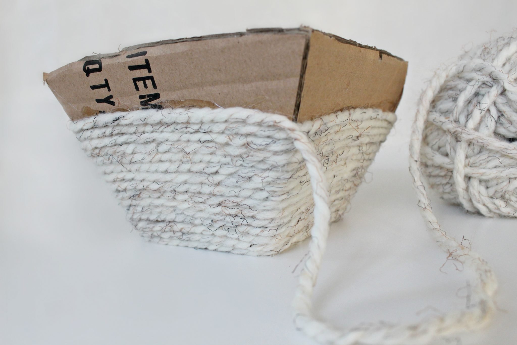 DIY Small Rope Basket 