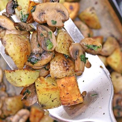 The Best Roasted Potatoes And Mushrooms Recipe