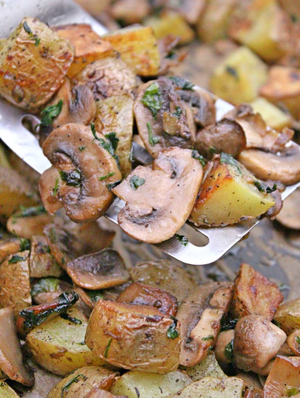 potato and mushroom side dish recipe