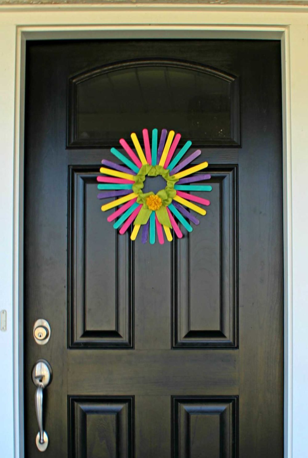 spring wreath for front door