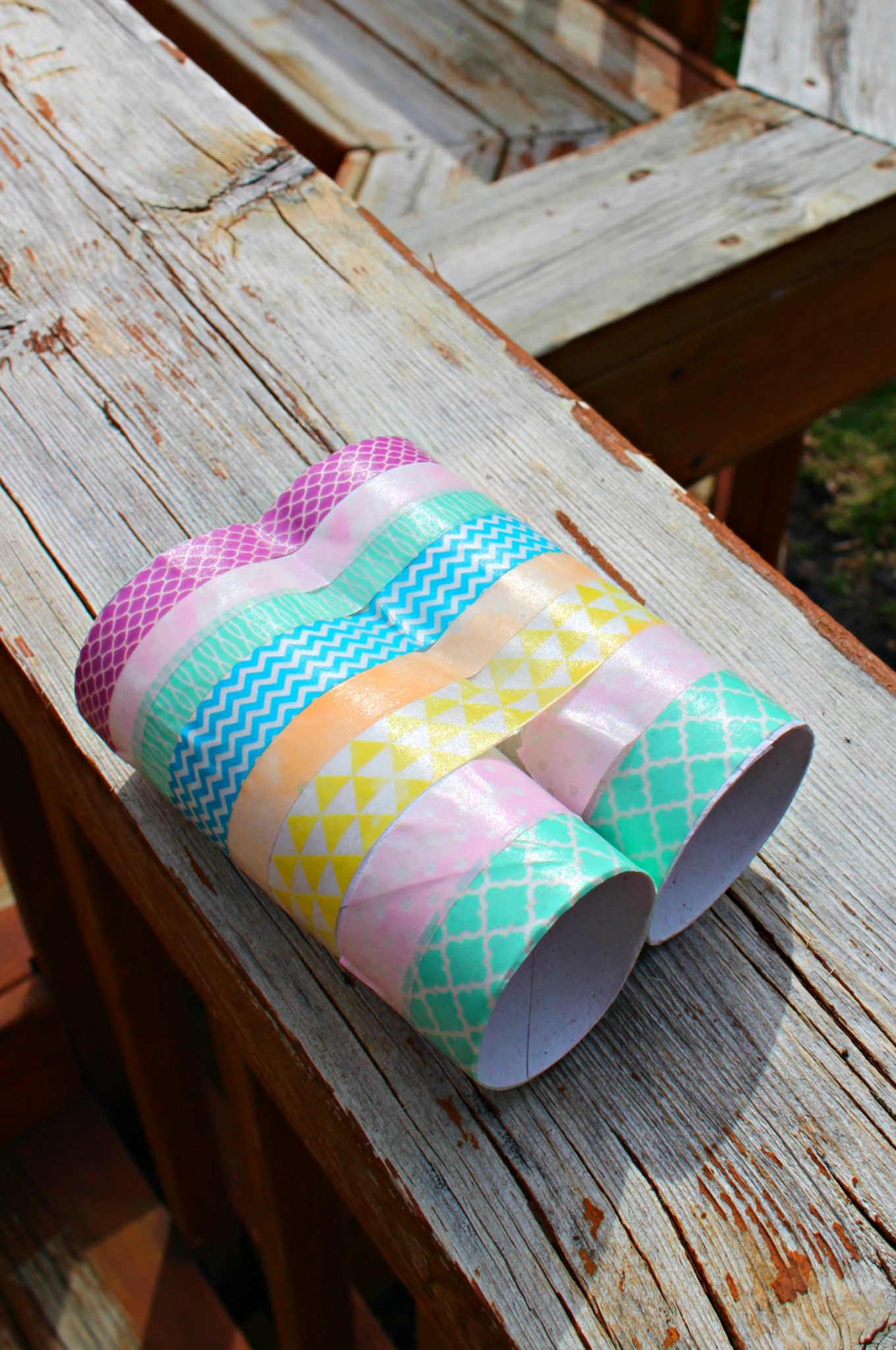 Binocular Craft With “I Spy Spring” Printable