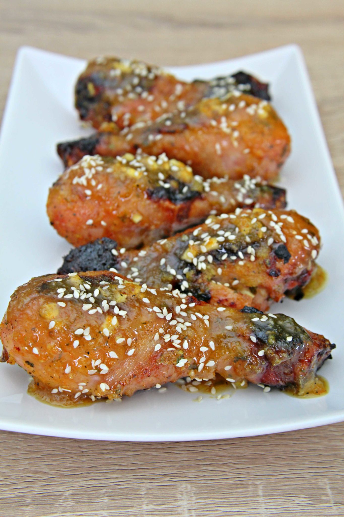 Orange Chicken Drumsticks, Sticky, Easy & Yummy